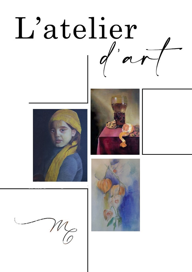 atelier d'art Marie Rossi, cours de peinture et d'aquarelle La Roche en Ardenne